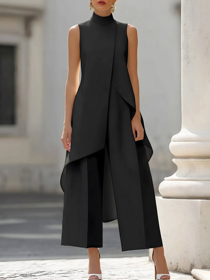 Women's Elegant Drop Long Jumpsuit
