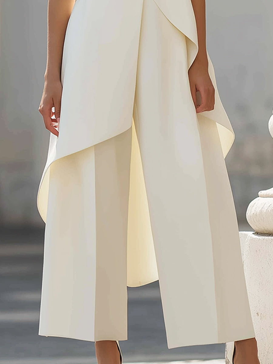 Women's Elegant Drop Long Jumpsuit