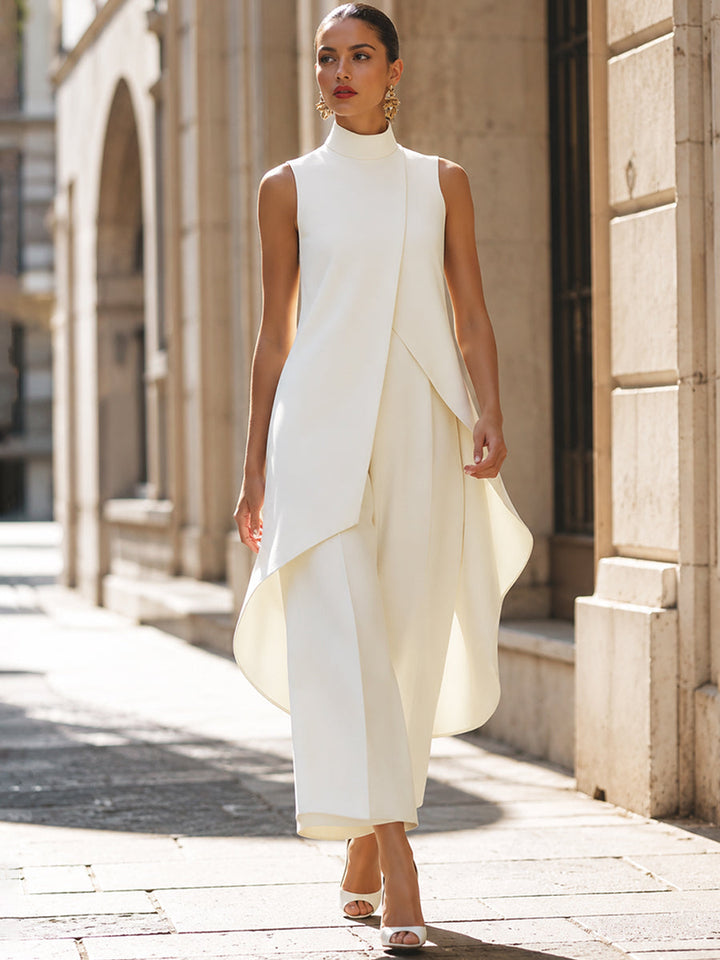 Women's Elegant Drop Long Jumpsuit
