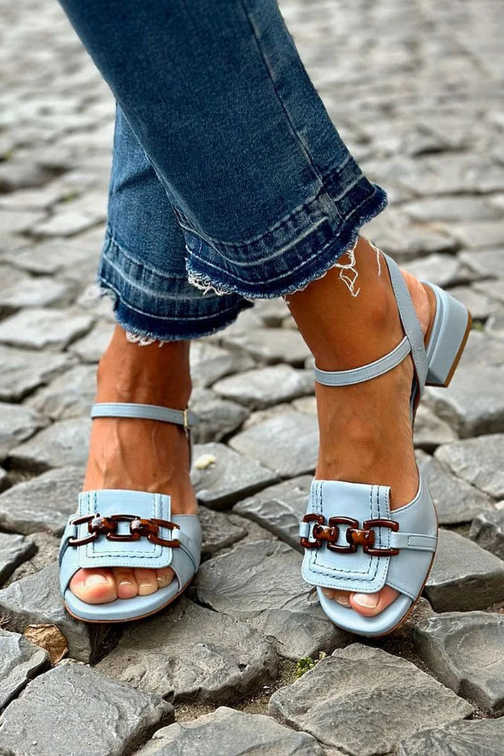 Women's Elegant Coastal Elegance Azzurra Sandals