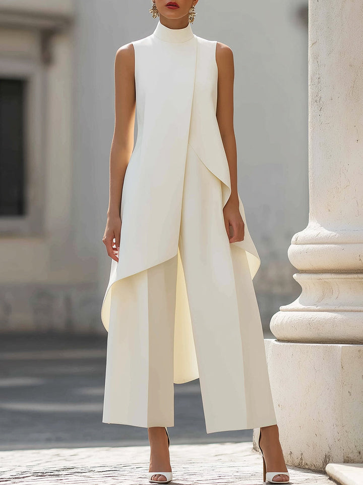 Women's Elegant Drop Long Jumpsuit