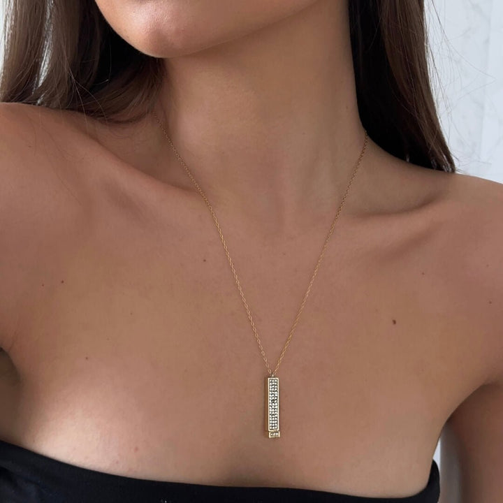 ADDISON BREE HANDCRAFTED "I LOVE YOU" NECKLACE