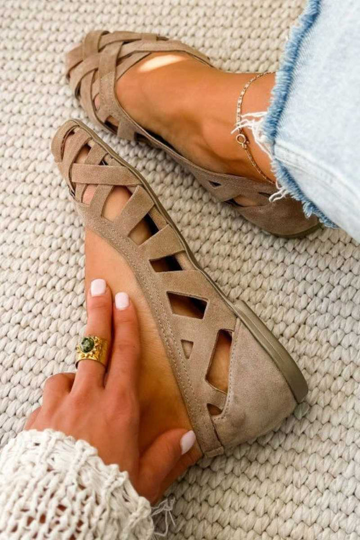 Women's Casual Woven Summer Sandals