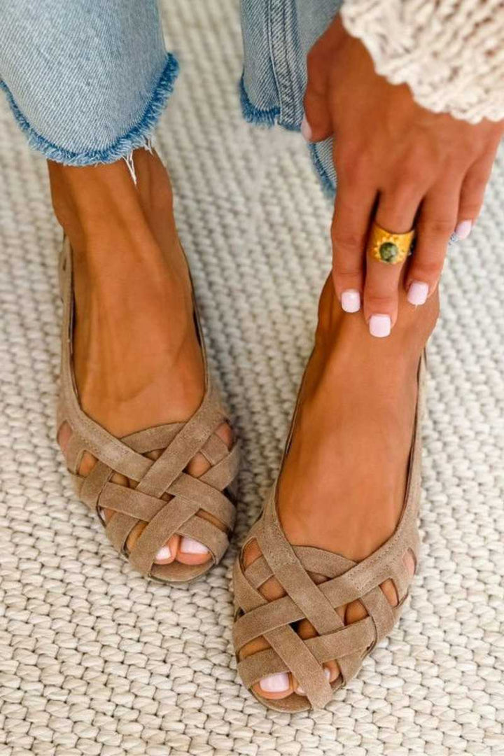Women's Casual Woven Summer Sandals