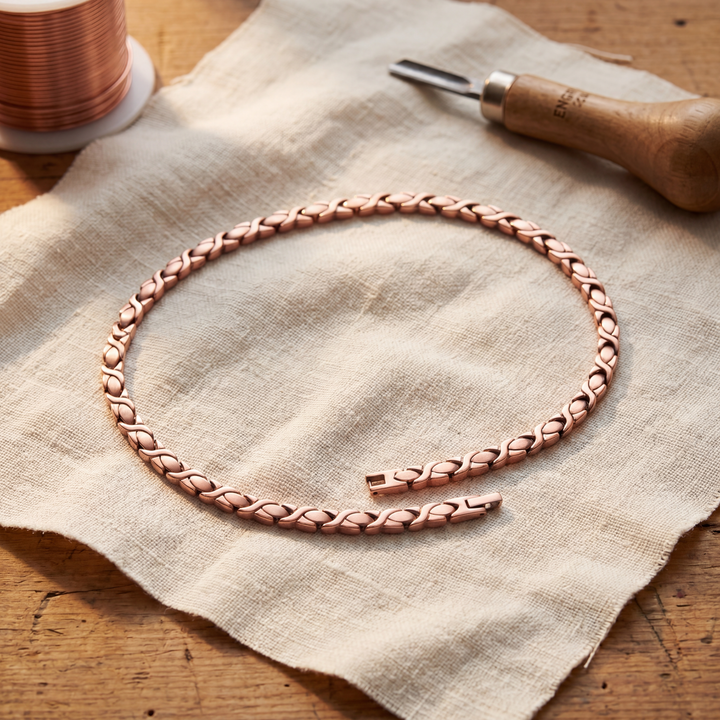 Women's Classic Cedar Copper Necklace