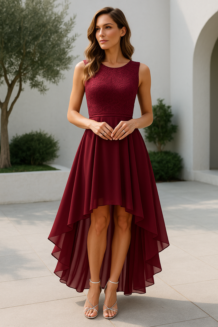 Women's High-Low Asymmetrical Dress