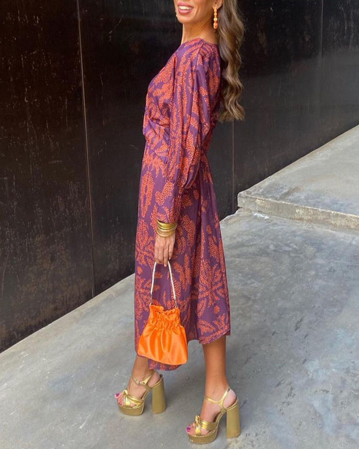 Women's Comfortable A-Line Maxi Dress