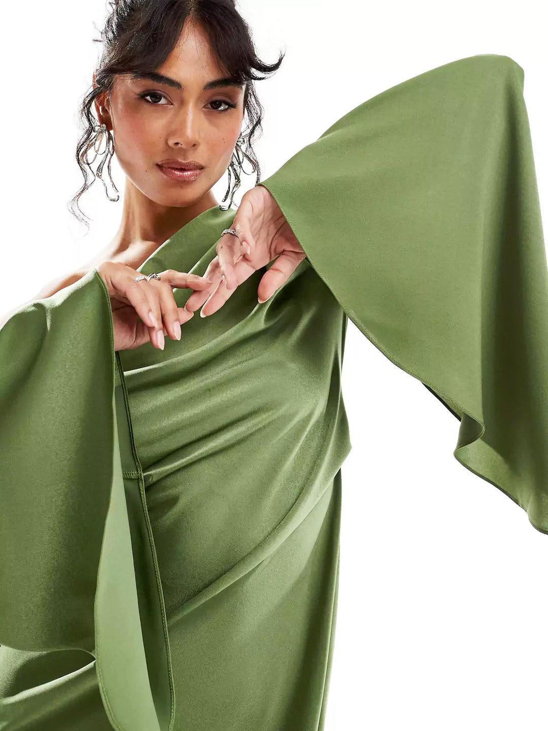 Selvianne™ | Satin Flow Maxi