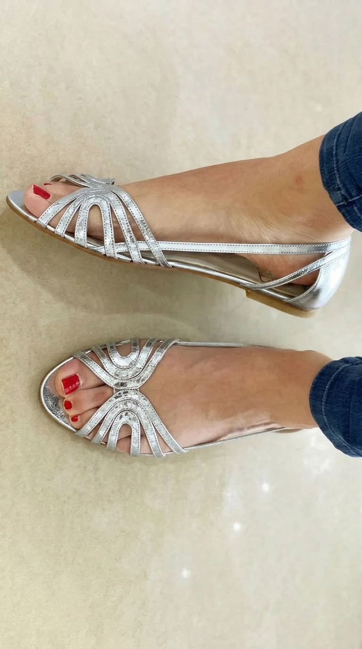 Eleonora | Summer Golden Sandals
