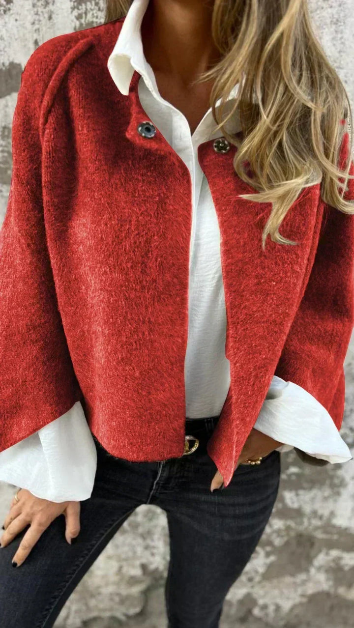 Tess™ | Premium Modern Wool Cardigan