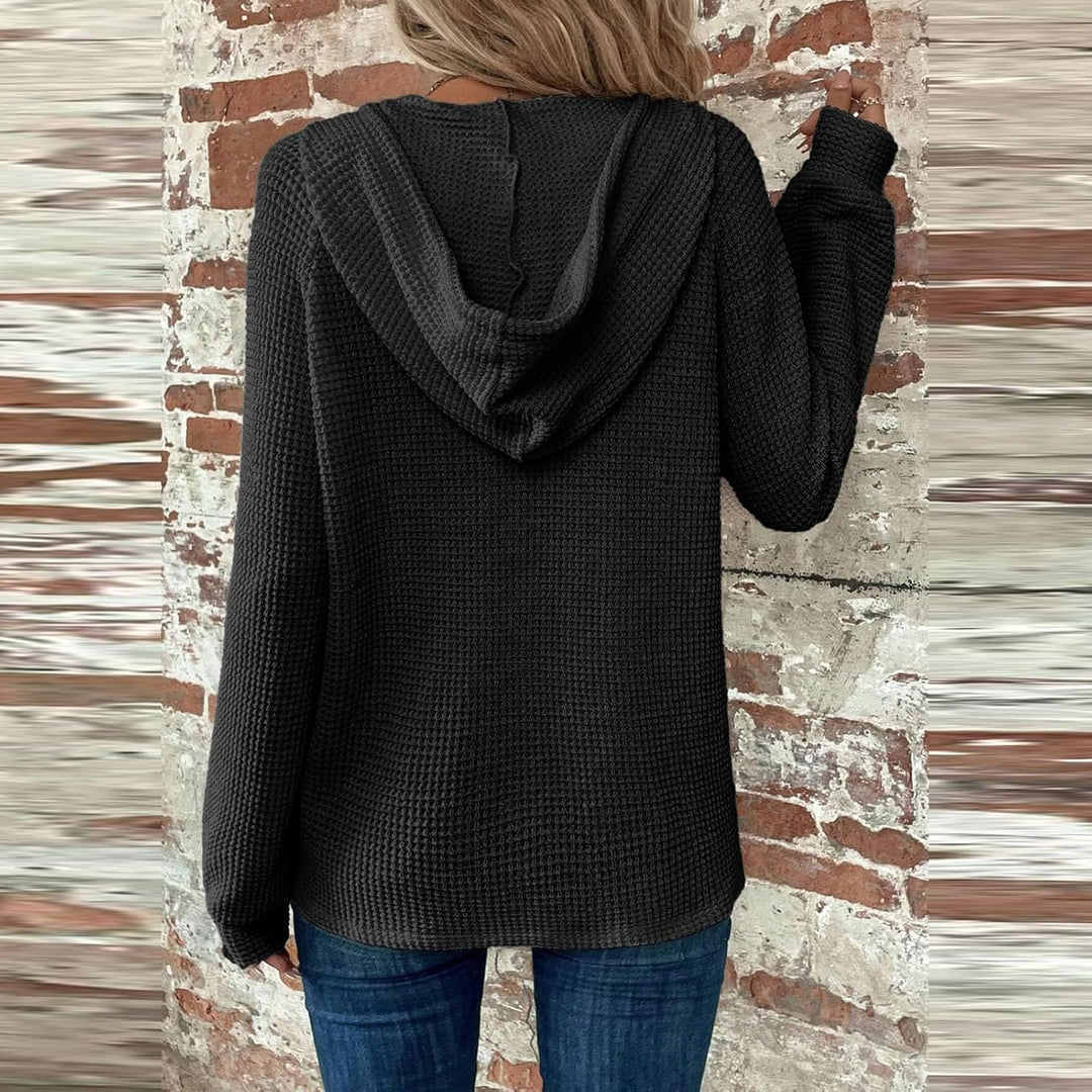 Zyrae™ | Oversized V-Neck Sweat