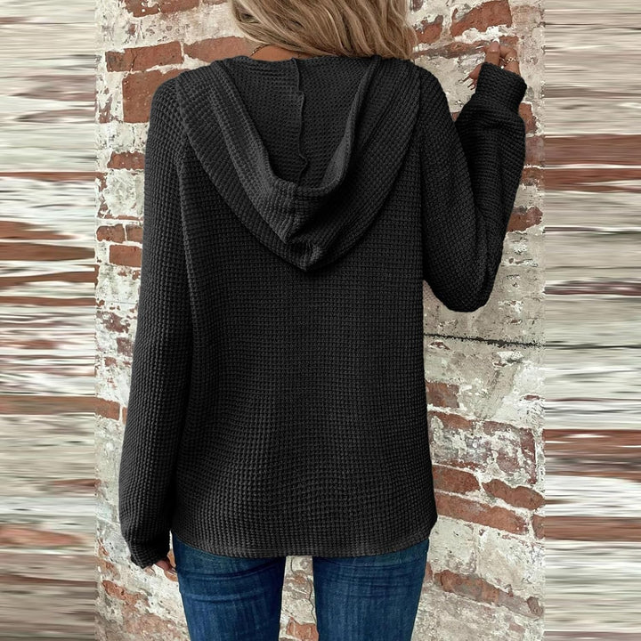 Zyrae™ | Oversized V-Neck Sweat
