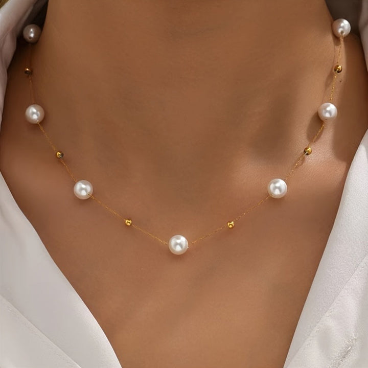 Baroque Pearl Beads Necklace
