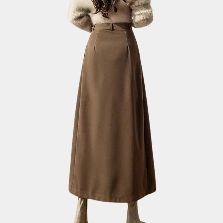 Women's Classic Ankle-Length A-Line Stretch Skirt