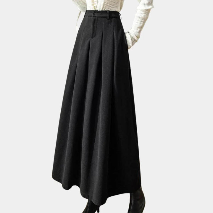 Women's Classic Ankle-Length A-Line Stretch Skirt
