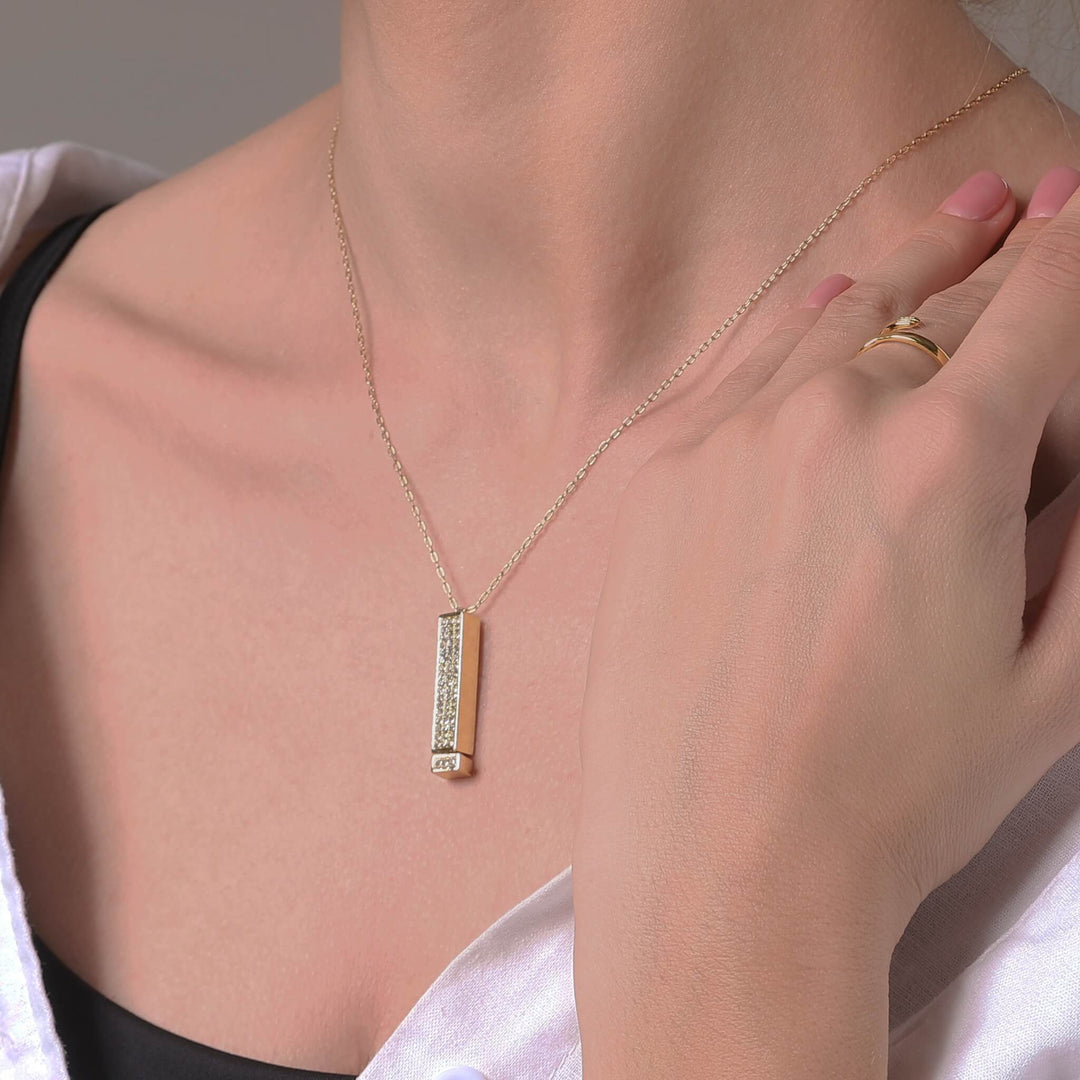 ADDISON BREE HANDCRAFTED "I LOVE YOU" NECKLACE
