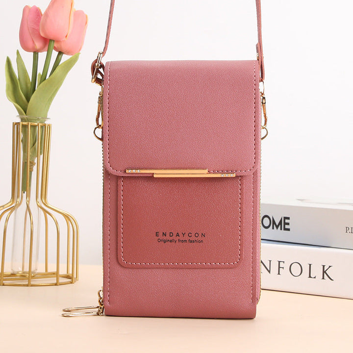 CORA - Stylish Mobile Phone Messenger Bag with Touch Screen