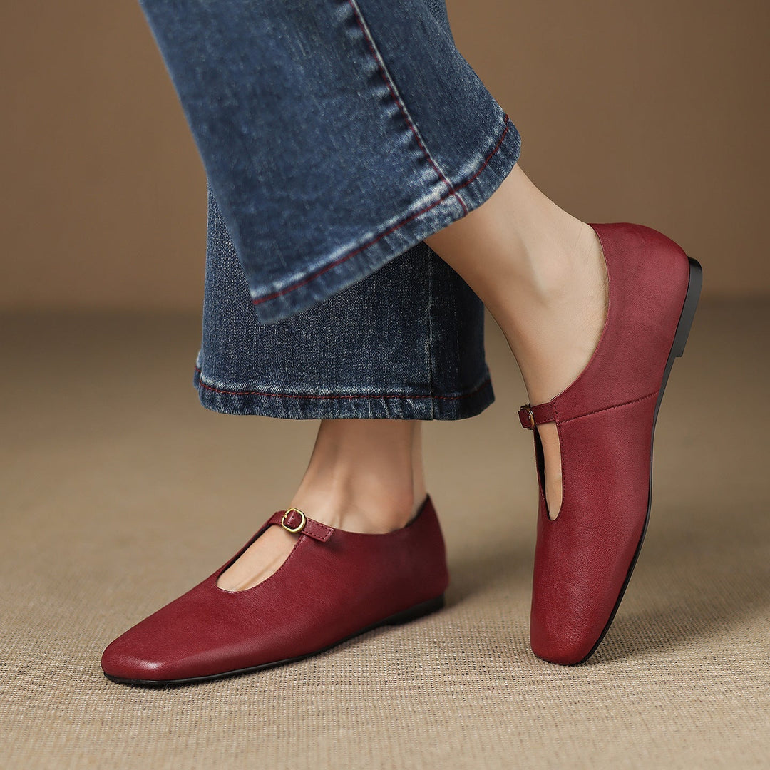 Eleanor | T-Strap Mary Jane Flats