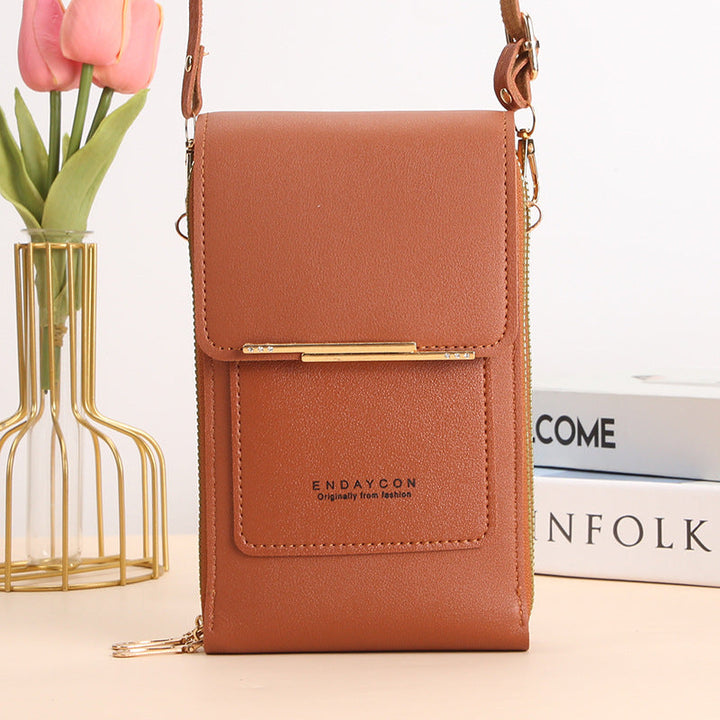 CORA - Stylish Mobile Phone Messenger Bag with Touch Screen