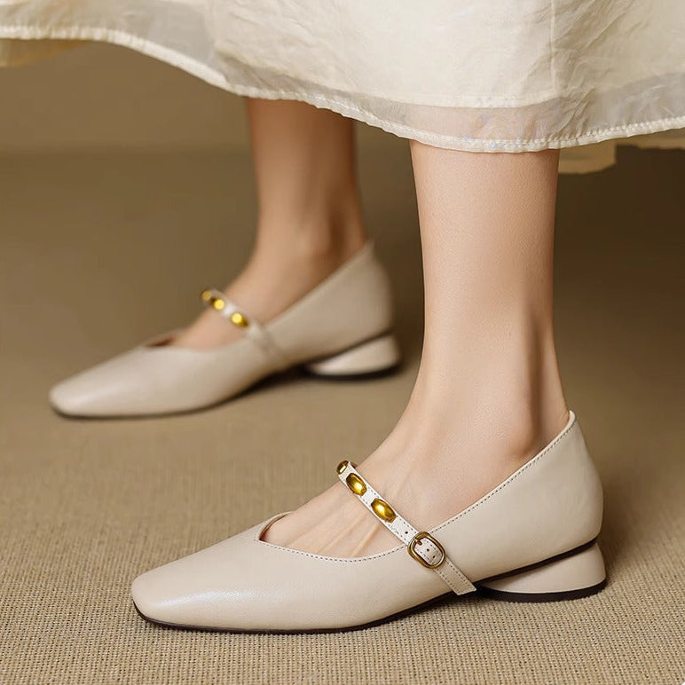 Dahlia | Vintage Buckle Mary Janes
