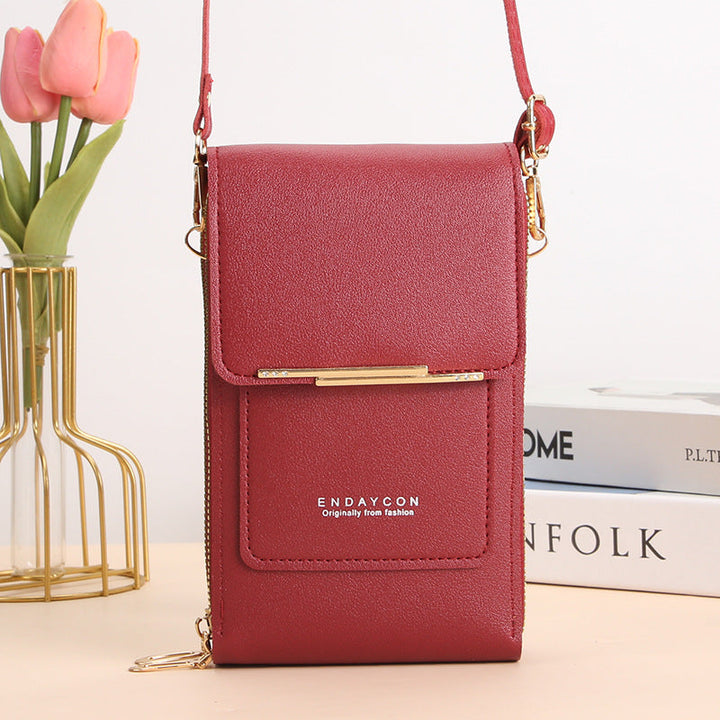 CORA - Stylish Mobile Phone Messenger Bag with Touch Screen