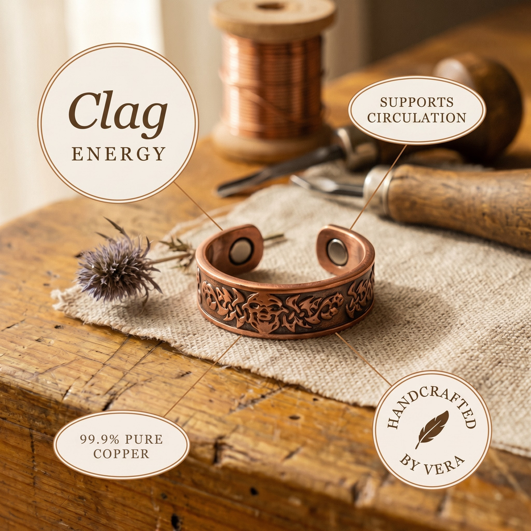 Addison's Clag Copper Ring