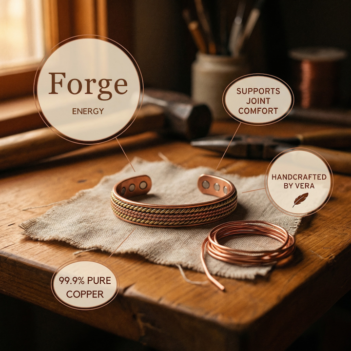 Addison's Forge Copper Bracelet