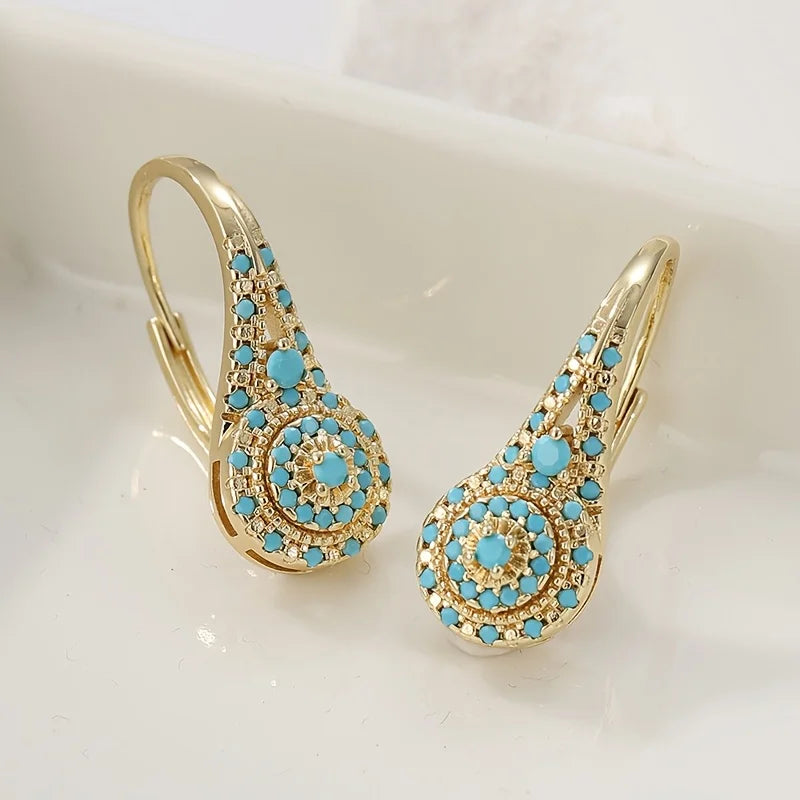 Women's Elegant Flower Pearl Earrings