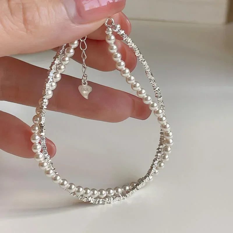 Women's Classic Double Ivory Bracelet