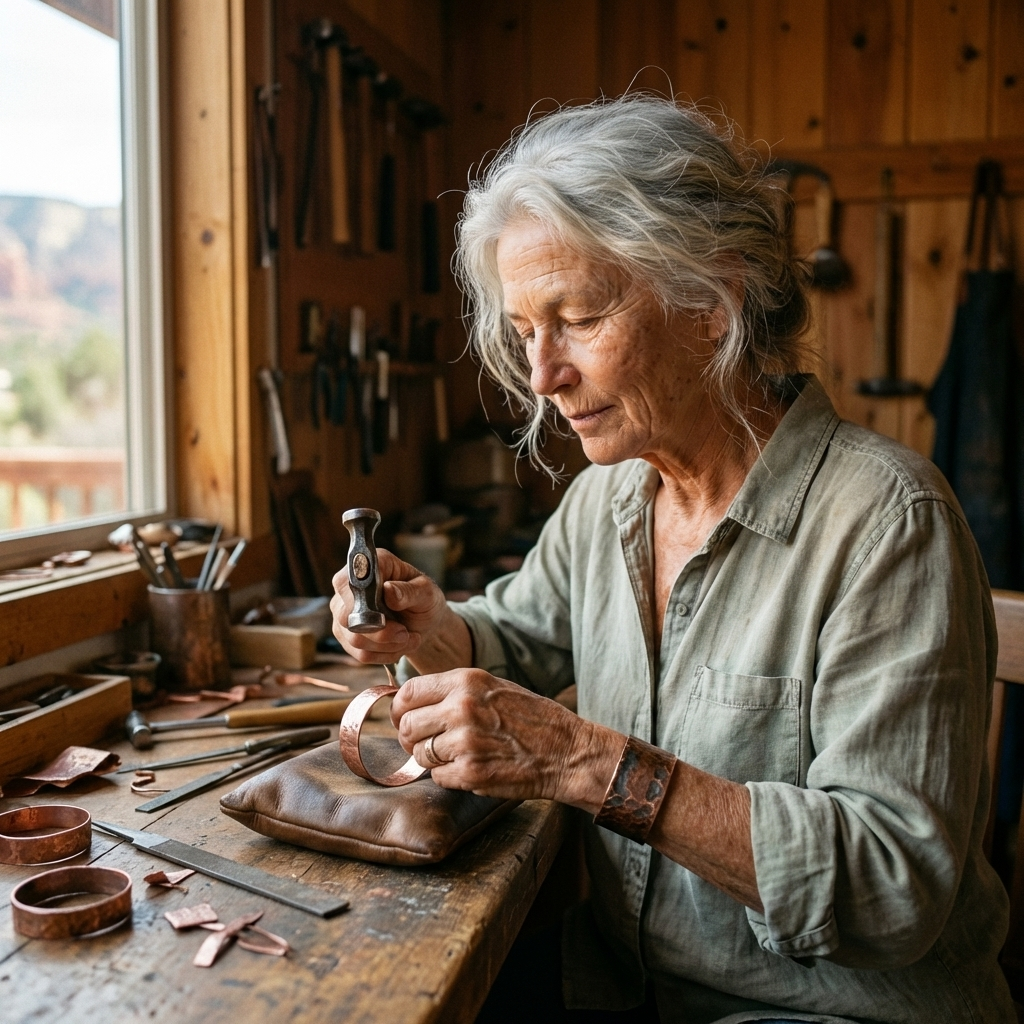 Addison's Char Copper Ring