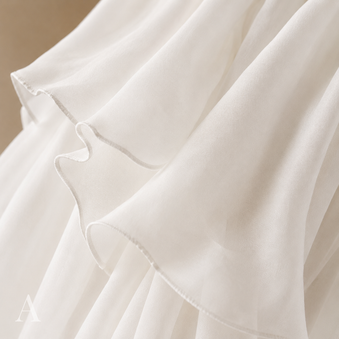 Women's One-Shoulder Layered Ruffle Flowy Maxi Dress