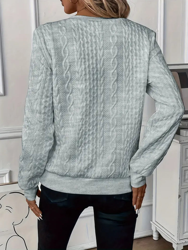 Kavelle™ | Elegant And Comfortable Zip-Up Sweater