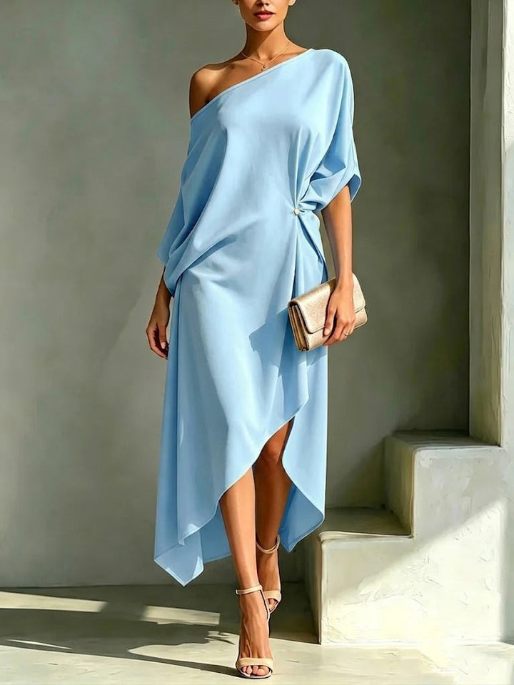 Women's Asymmetric Asymmetrical Dress