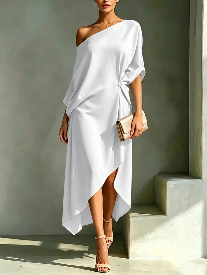 Women's Asymmetric Asymmetrical Dress
