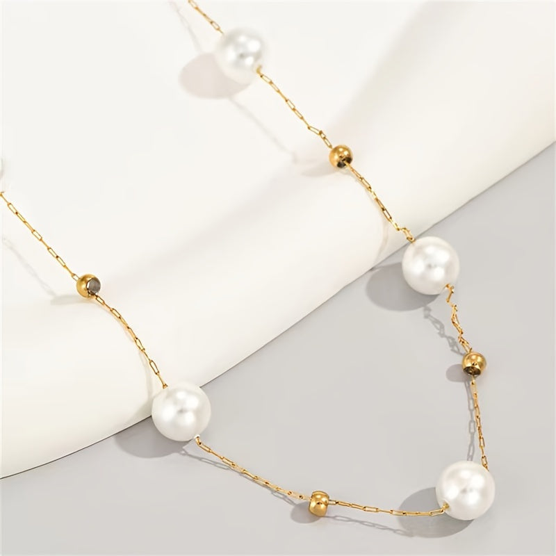 Baroque Pearl Beads Necklace