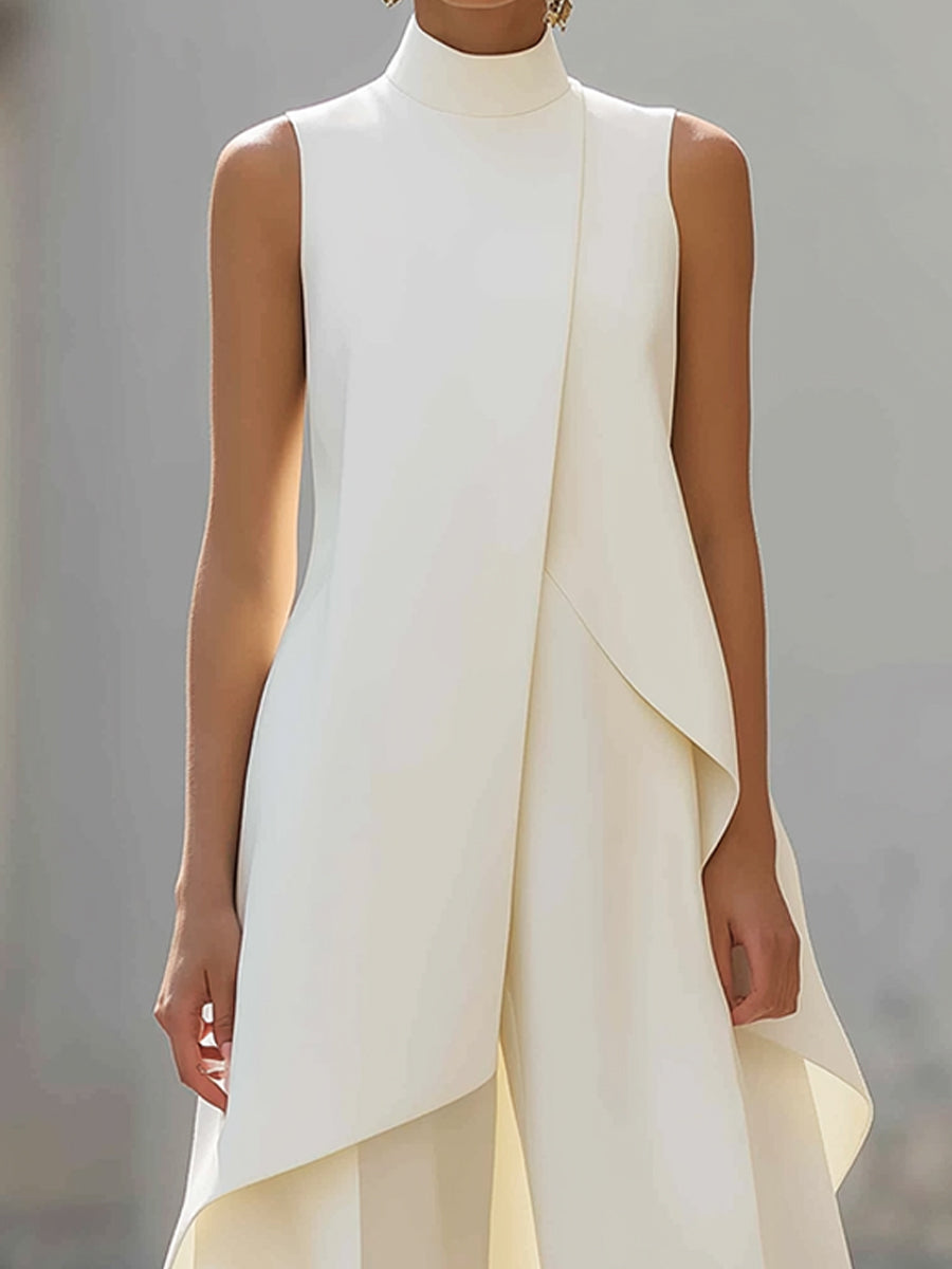 Women's Elegant Drop Long Jumpsuit