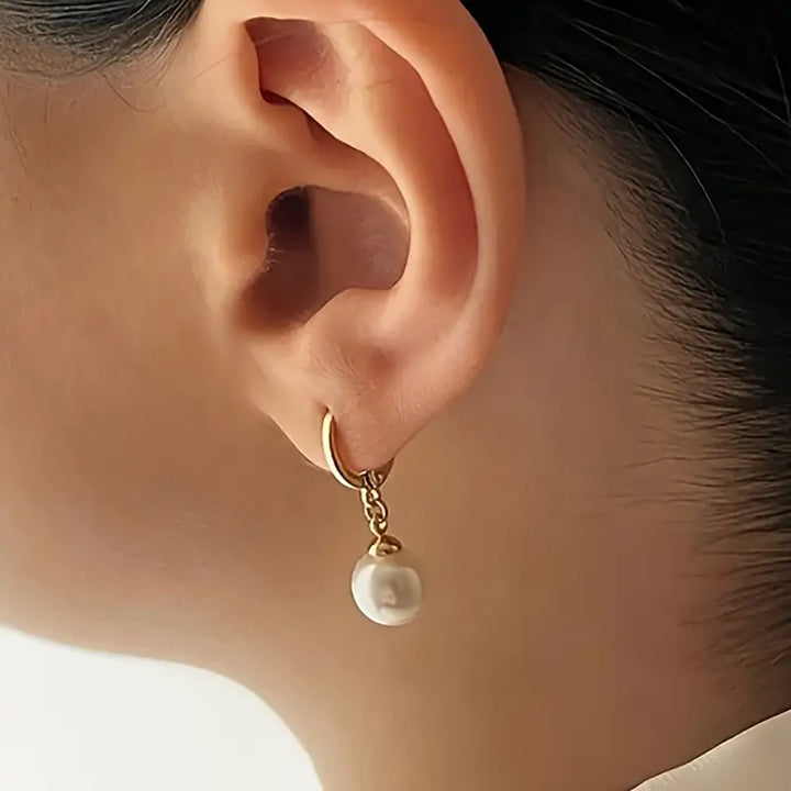 Women's Elegant Pearl Necklace Set