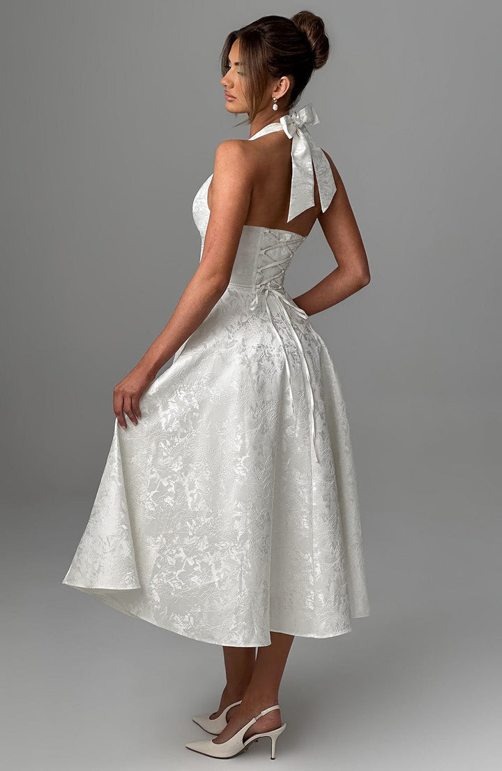 Women's Halter Summer Midi Dress