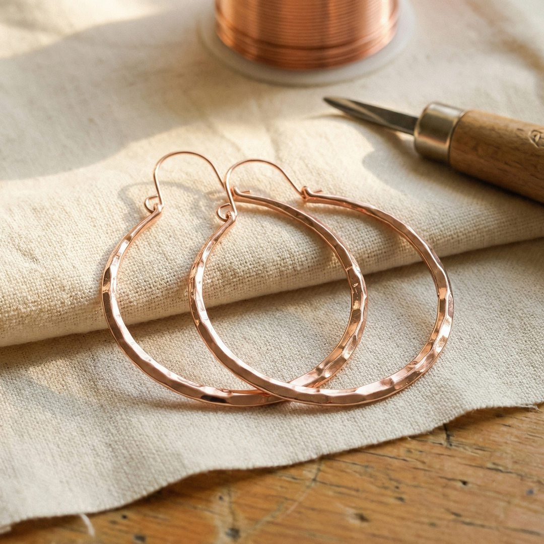 Addison's Willow Copper Earrings