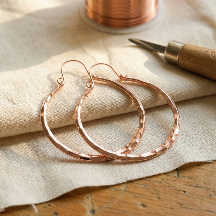 Addison's Willow Copper Earrings