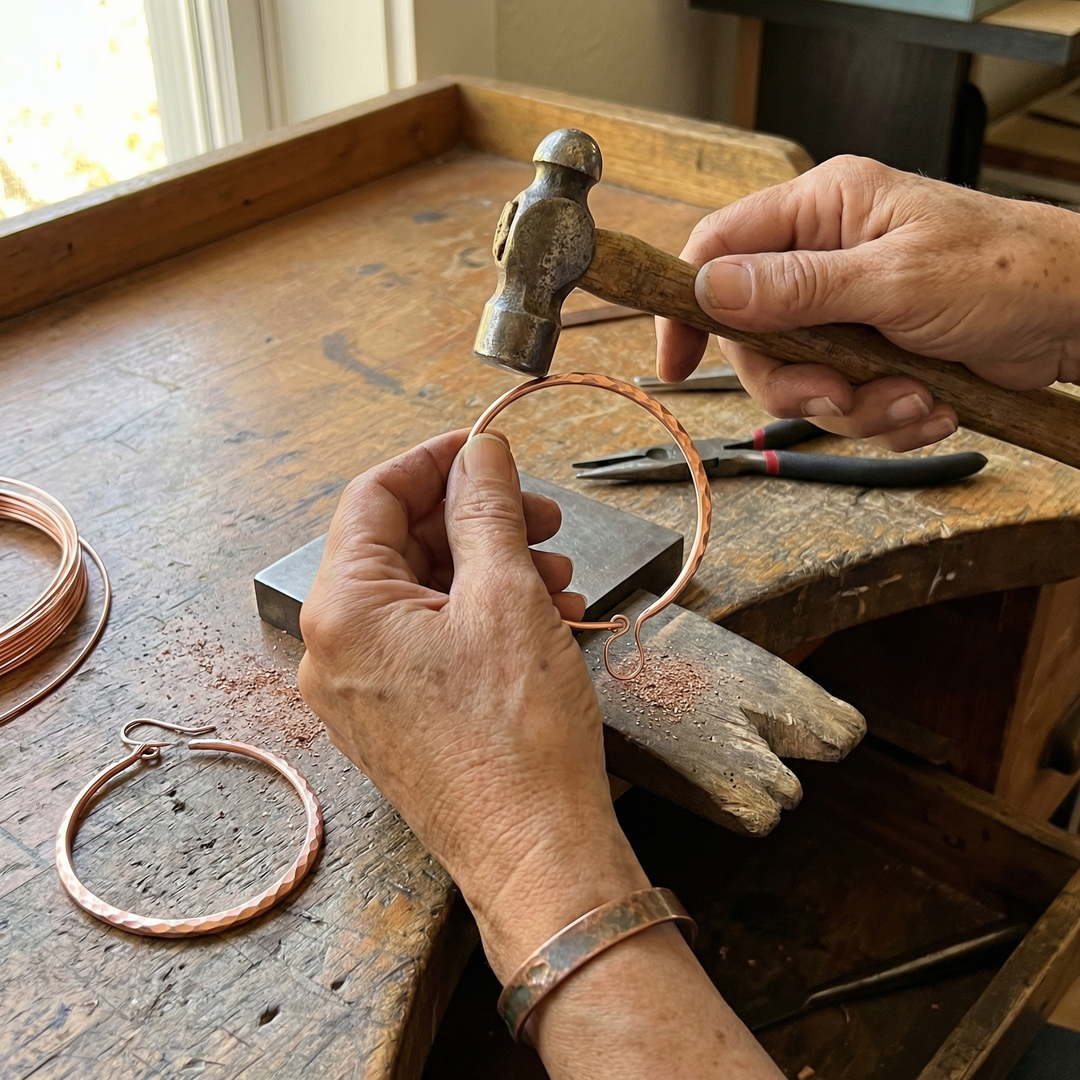 Addison's Willow Copper Earrings