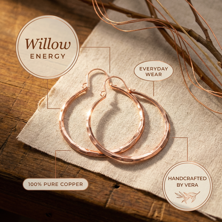 Addison's Willow Copper Earrings