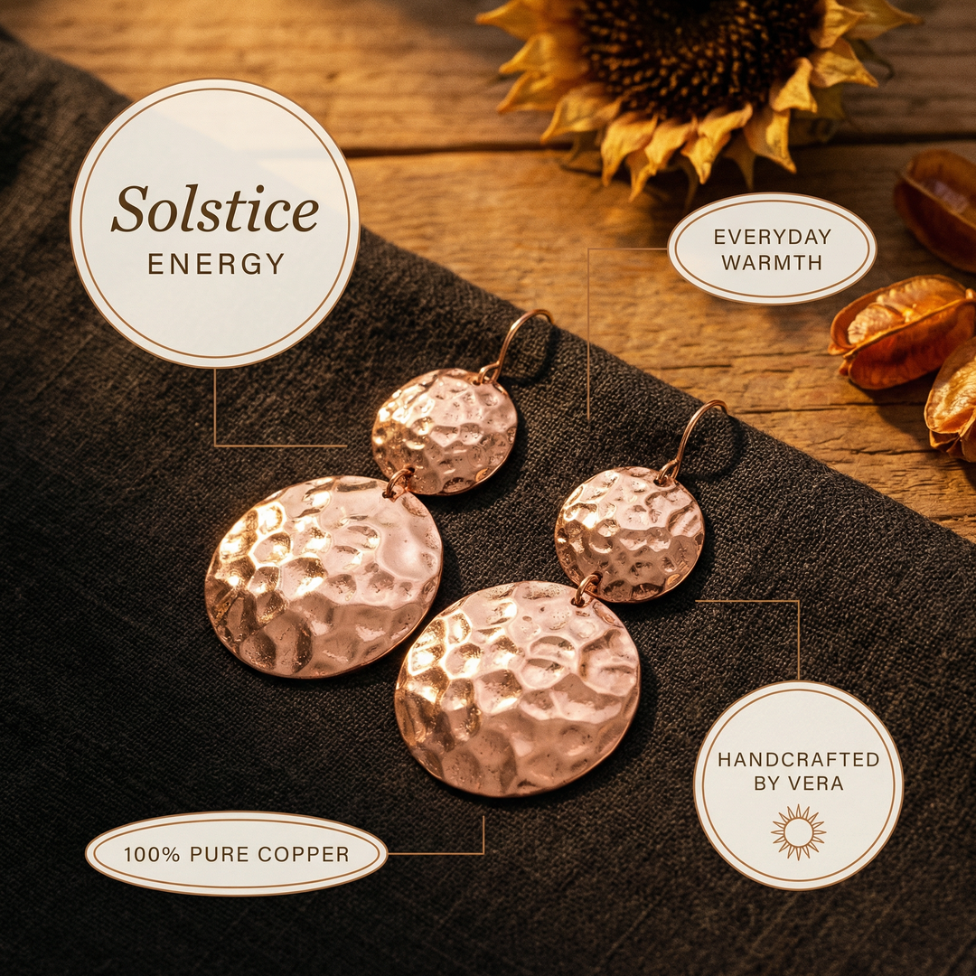 Addison's Solstice Copper Earrings