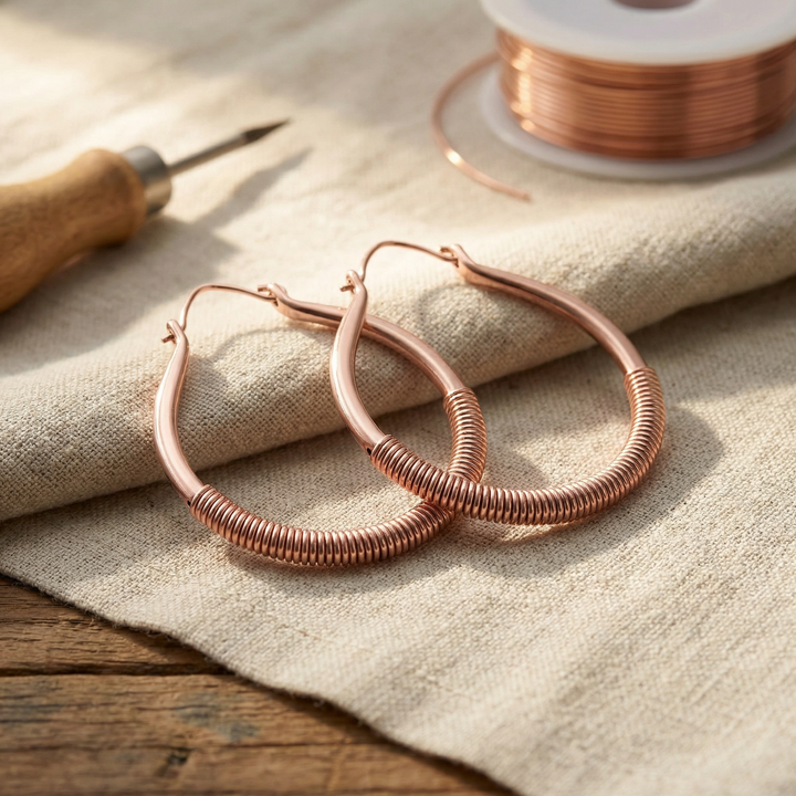 Addison's Creek Copper Earrings