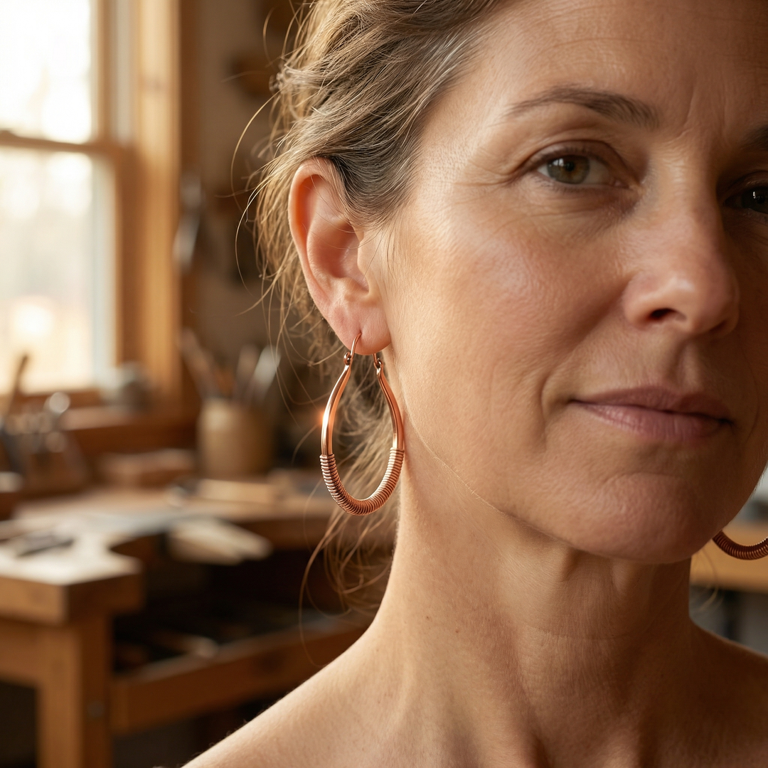 Addison's Creek Copper Earrings