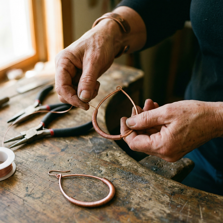Addison's Creek Copper Earrings