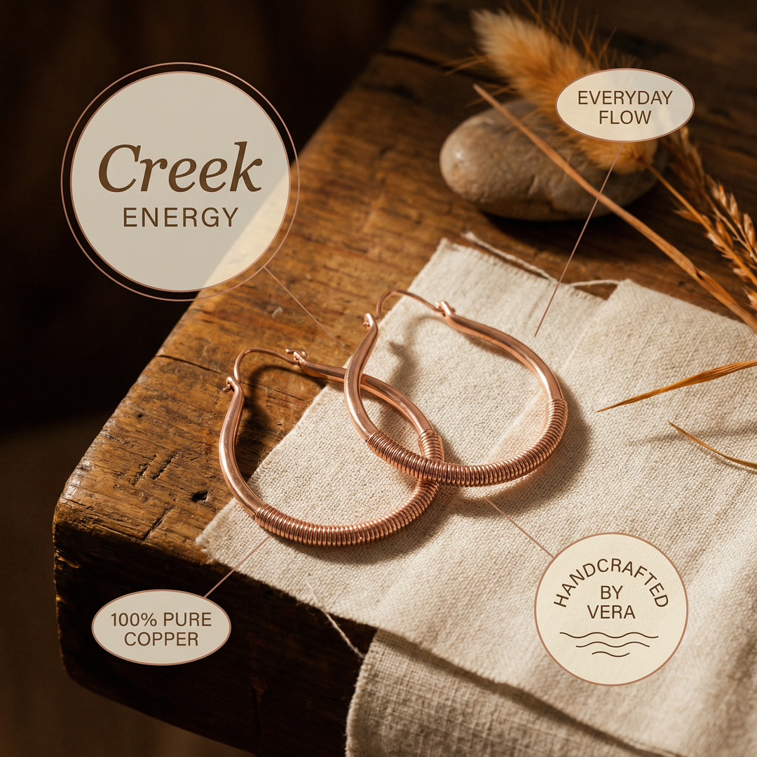 Addison's Creek Copper Earrings