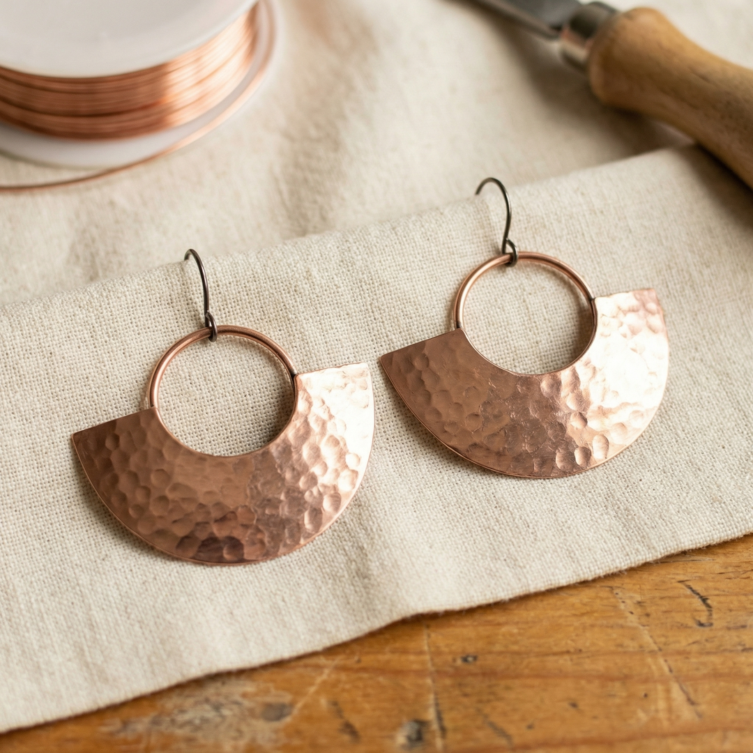 Addison's Sol Copper Earrings