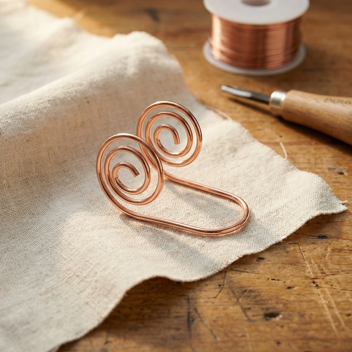 Addison's Flow Copper Hand Spiral