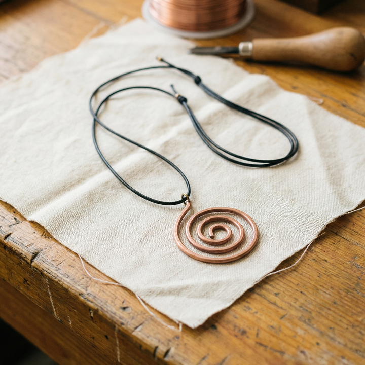 Women's Boho Mesa Copper Necklace